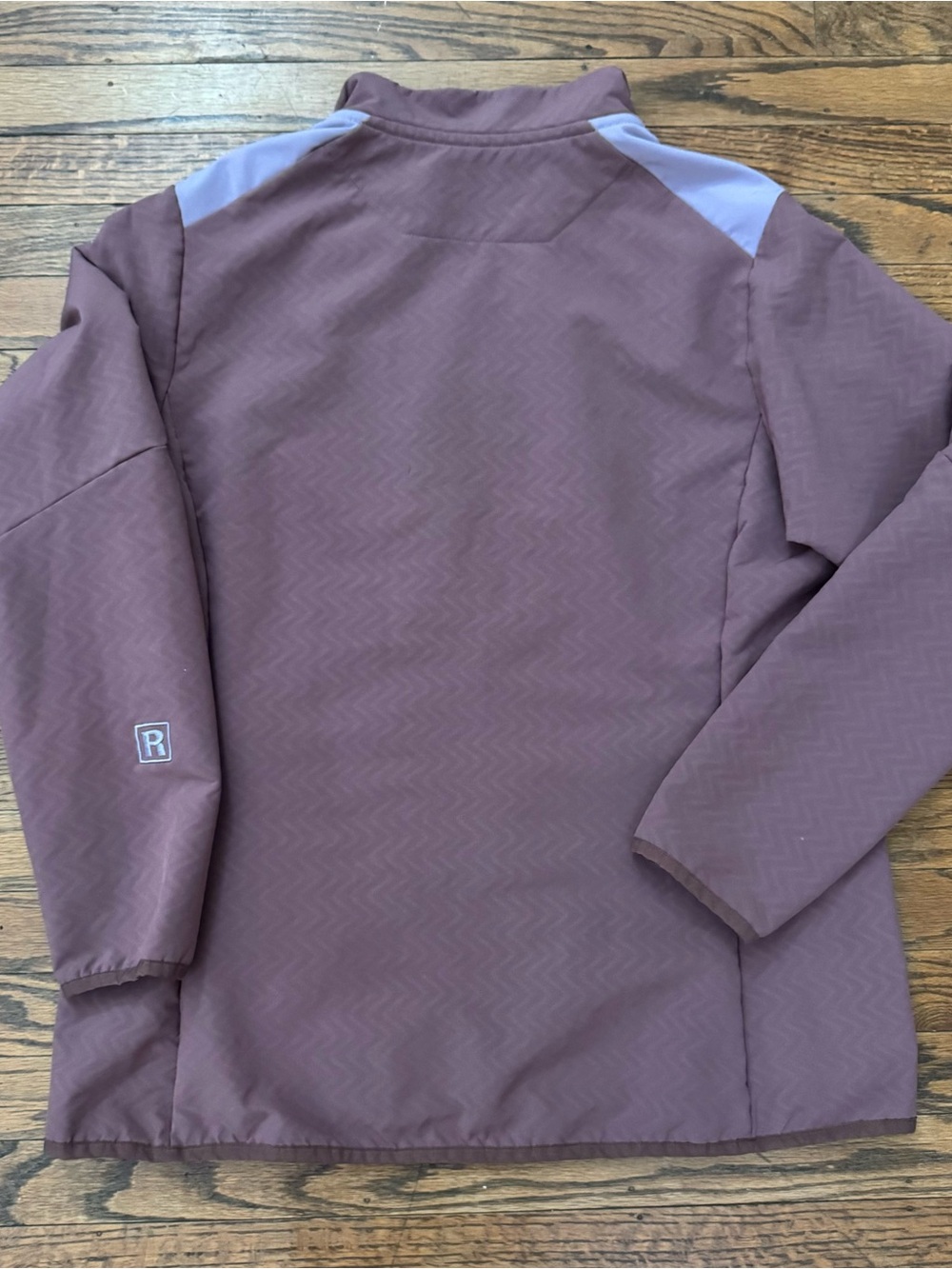 Patagonia Crossstrata R2 Zip Fleece Jacket in Dulse Mauve L EUC - Picture 4 of 7